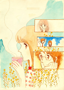 陸奥A子「ミルキー・セピア物語」 ©陸奥A子